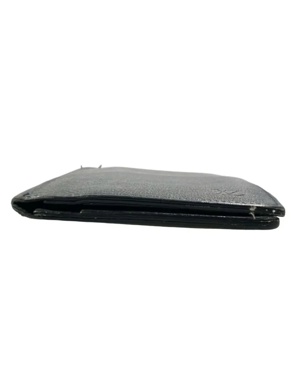 Louis Vuitton Bifold Wallet Leather Portefeuille Long Taiga